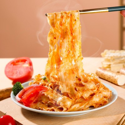 铁棍山药刀削面鸡蛋龙须面八珍面早餐面条手工挂面宽面厂家批发图3