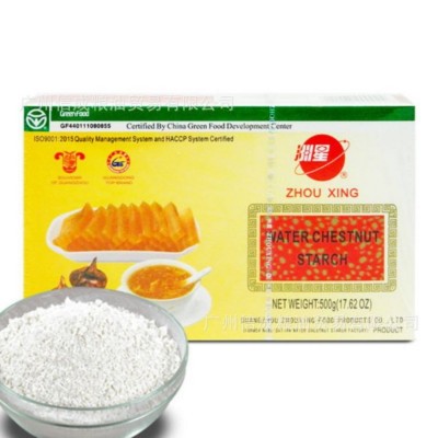 洲星马蹄粉大田马蹄粉茡荠粉椰汁马蹄糕粉500g千层糕材料红豆马蹄图2