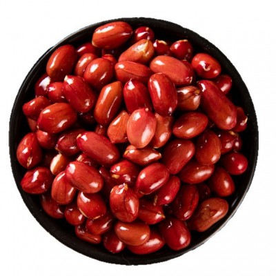 新货油炸红皮花生米螺蛳粉原味四粒红皮花生米咸味熟玫瑰红花生米图4