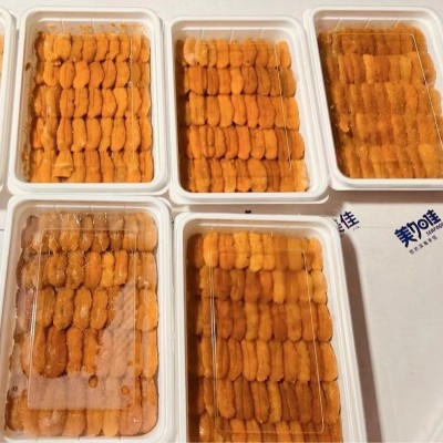 冻海胆紫海胆 100g/盒 新鲜活剥冷冻海胆肉冻海胆刺身加热即食