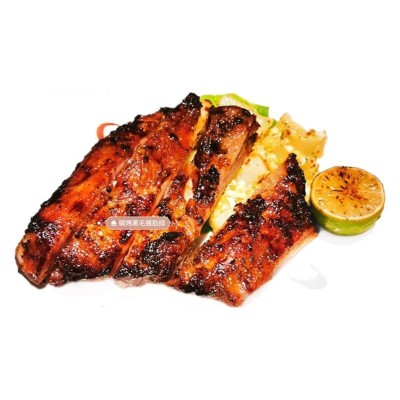 西班牙3341伊比利亚猪肋排背排心肋排纯种黑猪烤肋排烧烤美式烤肉图5