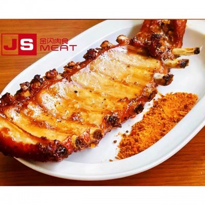 西班牙3341伊比利亚猪肋排背排心肋排纯种黑猪烤肋排烧烤美式烤肉图4