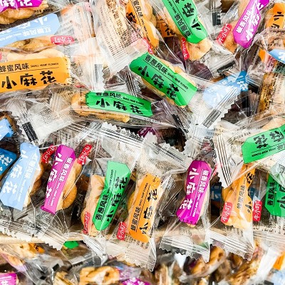 小麻花酥脆混合味零食大礼包糕点小零食批發独立包装整箱食 品吃的图3