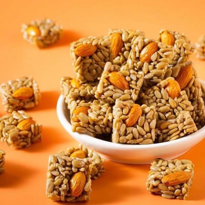 【新鲜日期】巴旦木瓜子酥独立包装儿童休闲零食厂家批彂一件代发图3