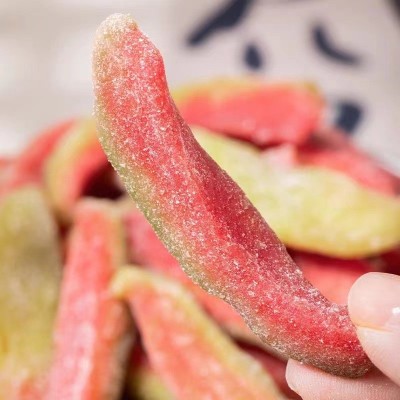 代发红心芭乐干番石榴水果去籽休闲果脯蜜饯零食图3