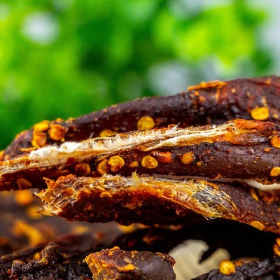 香辣风干鸡肉干休闲零食批发卖500g装散装肉类零食锦江香厂家直供图2