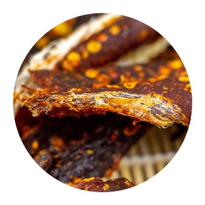 香辣风干鸡肉干休闲零食批发卖500g装散装肉类零食锦江香厂家直供图5