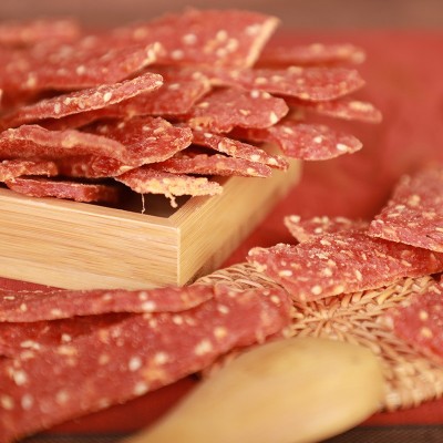 锦江香鸡肉脯原味零食批发卖休闲小零食风干散装称重肉铺开袋即食图3