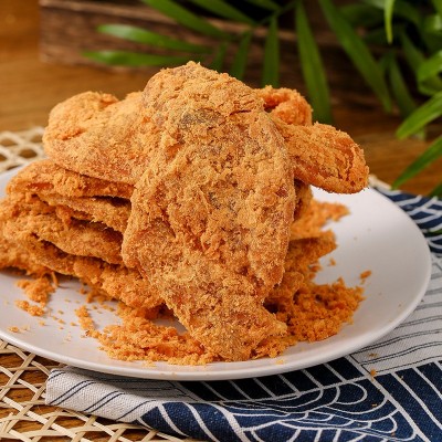 厂家加工鸡肉片肉干 网红零食休闲食品即食香辣味鸡肉片散装代工图4