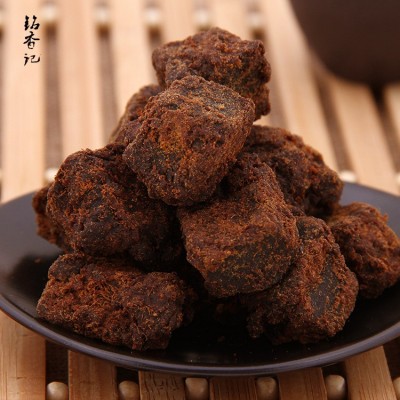 厂家批发特产腌制XO酱烤肉粒 散装猪肉粒肉类零食批发500g图2