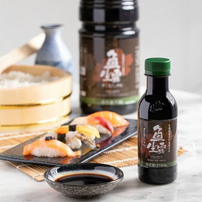 跨境鱼生露寿司酱油凉拌菜味极鲜调料日式生抽家用厨房餐厅 215mL图2