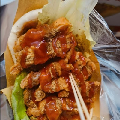 中式炸鸡馍腌肉料鲜香美味腌料厂家直销大鹏炸鸡馍各夜市小吃款图2