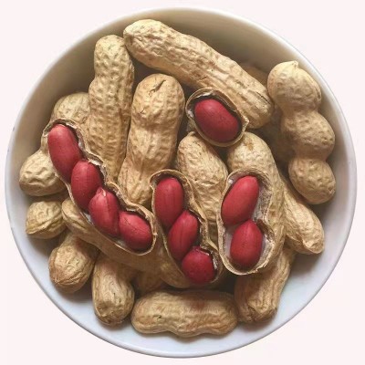 红皮花生米真空包装新鲜农家去壳四粒红衣花生米5斤五谷杂粮批发图2