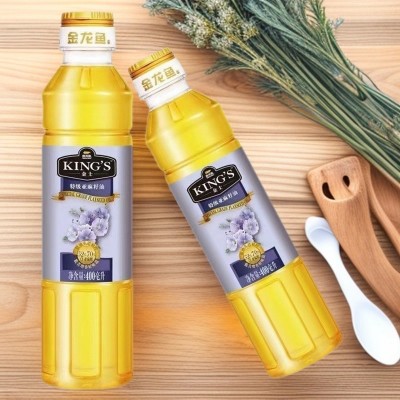 金龙鱼KINGS特级亚麻籽油食用植物油厂家直供批发包邮健康食用油