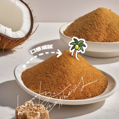 进口椰子花糖粉原料 咖啡甜品烘焙用 低GI 工厂源头厂家批发