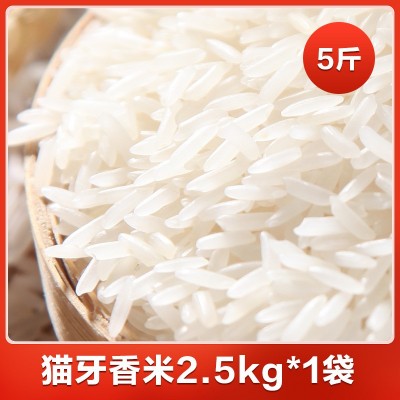 【猫牙香米】新米新鲜煮饭软糯长粒香大米优质南方大米20斤图5