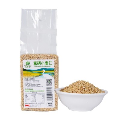 富硒小麦仁330g五谷杂粮粗粮现货批发团购真空袋装麦仁米脱皮谷物图4