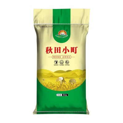 秋田小町10斤东北大米5kg圆粒米长粒香蟹田编织袋装厂家批发代发图5