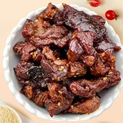 内蒙特产风干牛肉筋零食方便速食批发牛肉干边角料牛筋肉支持代发图5