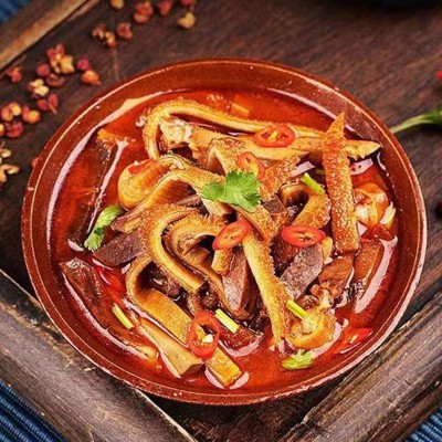 厂家一件代发 正宗内蒙古特产 熟羊杂碎 新鲜香辣羊杂汤 爆款羊杂图4