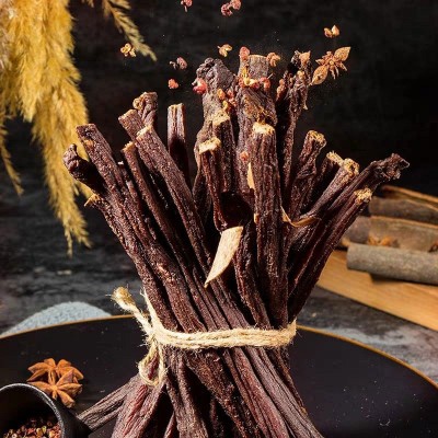 牛肉干拿货内蒙 风干9成干 独立袋 猪肉干风干肉手撕肉干猪肉零食图2