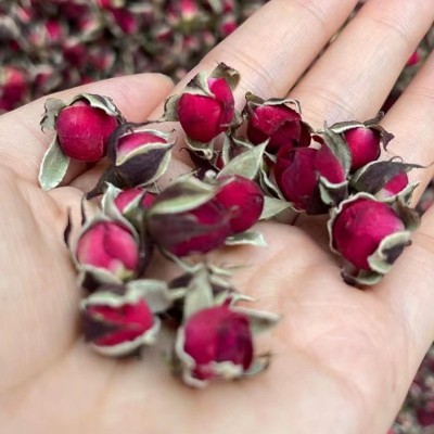 云南金边玫瑰花茶大货批发重瓣玫瑰花产地货源电商 团购直播 代发图3