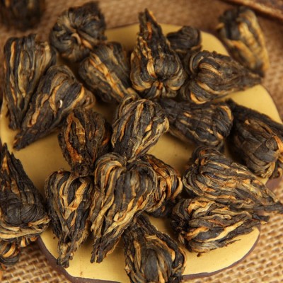 滇红茶手工宝塔茶叶500g云南红茶金芽茶小红塔礼盒装包邮手工制图5