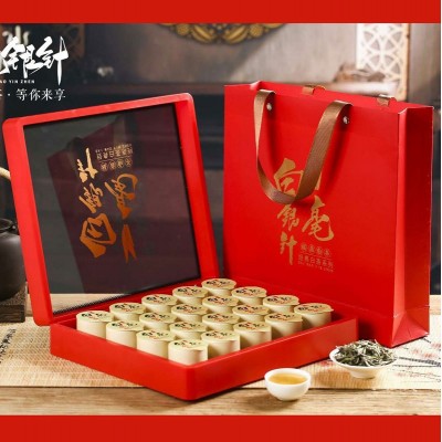 白茶白毫银针20罐装高山福鼎的白毫散茶批发回甘清甜清甜回甘图4