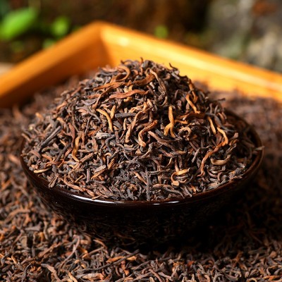 云南勐海陈年宫廷普洱茶熟茶散茶古树老茶小青柑袋泡茶原料500g图2