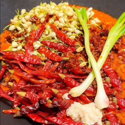 茉莉茶香牛油火锅底料串串麻辣烫调料清香解腻开店商用整箱批发图2