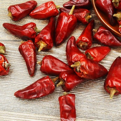贵州子弹头干辣椒500g香辣辣椒商用中辣特香小红椒火锅串串辣椒粉图2