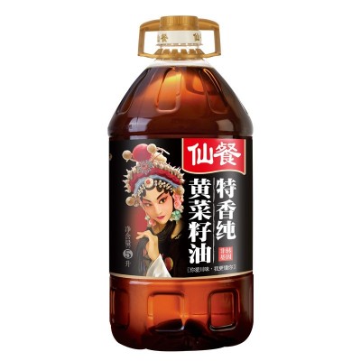 整箱四川仙餐非转基因特黄浓香5升菜籽油食用油批犮5l图5