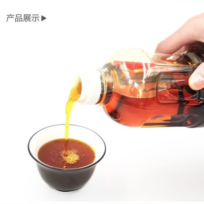 【推荐】供应传统压榨亚麻食用油4.5L×4 健康胡麻油纯亚麻油图3