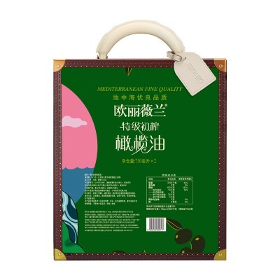欧丽薇兰橄榄油礼盒特级初榨750ml*2图2