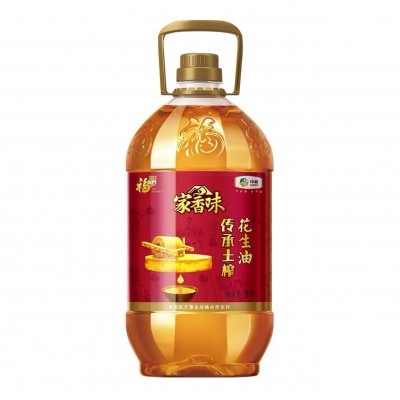 福临门传承土榨花生油5L/桶家用桶装食用油农家油非转基因健康图5
