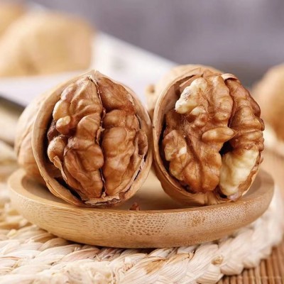 代发新疆185纸皮核桃新货500g 手剥坚果年货草本奶香味烤熟核桃图4