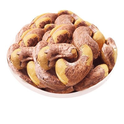 代发越南紫衣腰果仁袋装 原味盐焗炭烧坚果年货零食带皮腰果仁图5