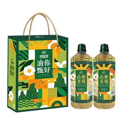 谛品居山茶橄榄油食用油植物调和油1L2L伴手礼家用批发一级食用油图4