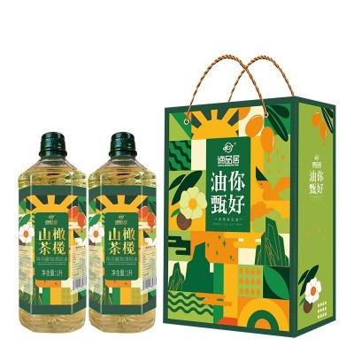 谛品居山茶橄榄油食用油植物调和油1L2L伴手礼家用批发一级食用油图5