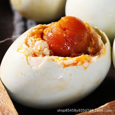 【海鸭蛋定制】海鸭咸蛋（熟）北部湾红树林烤海鸭蛋60克/枚图3