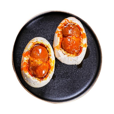 双黄咸鸭蛋大个正宗流油整箱雄安新区白洋淀特产海鸭蛋礼盒装盐蛋图5