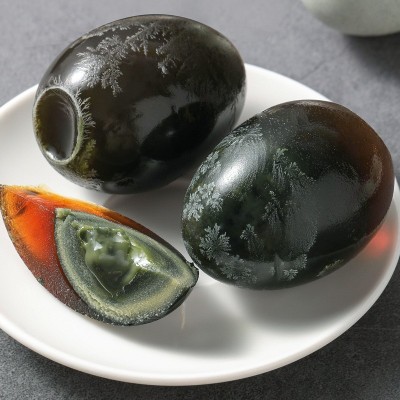 北部湾海鸭皮蛋红树林海鸭蛋松花蛋（68克/枚）图5