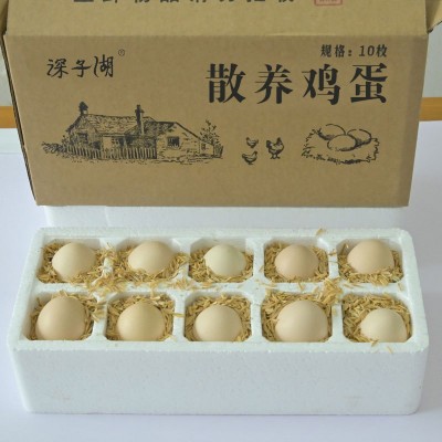 深子湖厂家直销农家竹林山林散养土鸡蛋现捡现发生柴鸡蛋批发谷物图5
