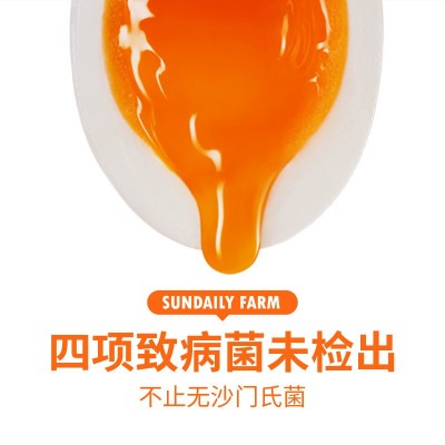 圣迪乐可生食L级大蛋鲜鸡蛋30枚无菌新鲜农产品礼品盒装1.8kg顺丰图3