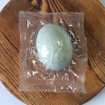 高邮松花蛋6枚8枚塑料盒装超市供应零售批发溏心高邮皮蛋无铅工艺