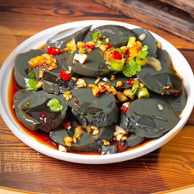 青岛厂家批发皮蛋松花蛋肠凉拌即食皮蛋肠下酒菜皮蛋粥图4