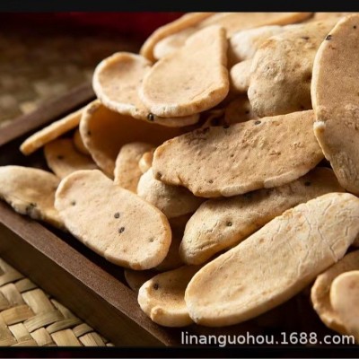 老式年糕片酥脆可口炒货干货网红小零食 250g袋装 休闲零食图2