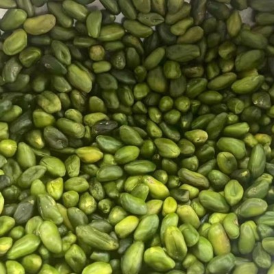 伊朗开心果仁碧绿去壳原味生果烘焙原料糕点无壳半片整粒整箱批发图2