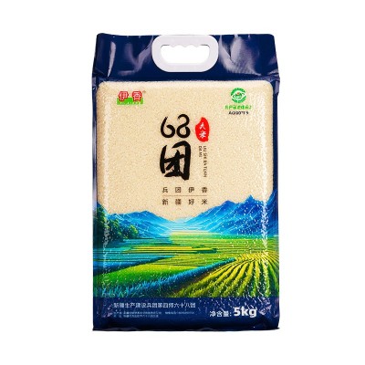 伊香新疆68团大米5kg水稻一级粳米香米颗粒饱满特产