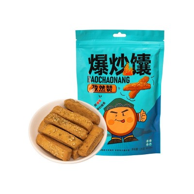 疆小馕香辣孜然馕锅巴新疆特产炒馕网红零食爆炒馕烤馕手工囊饼